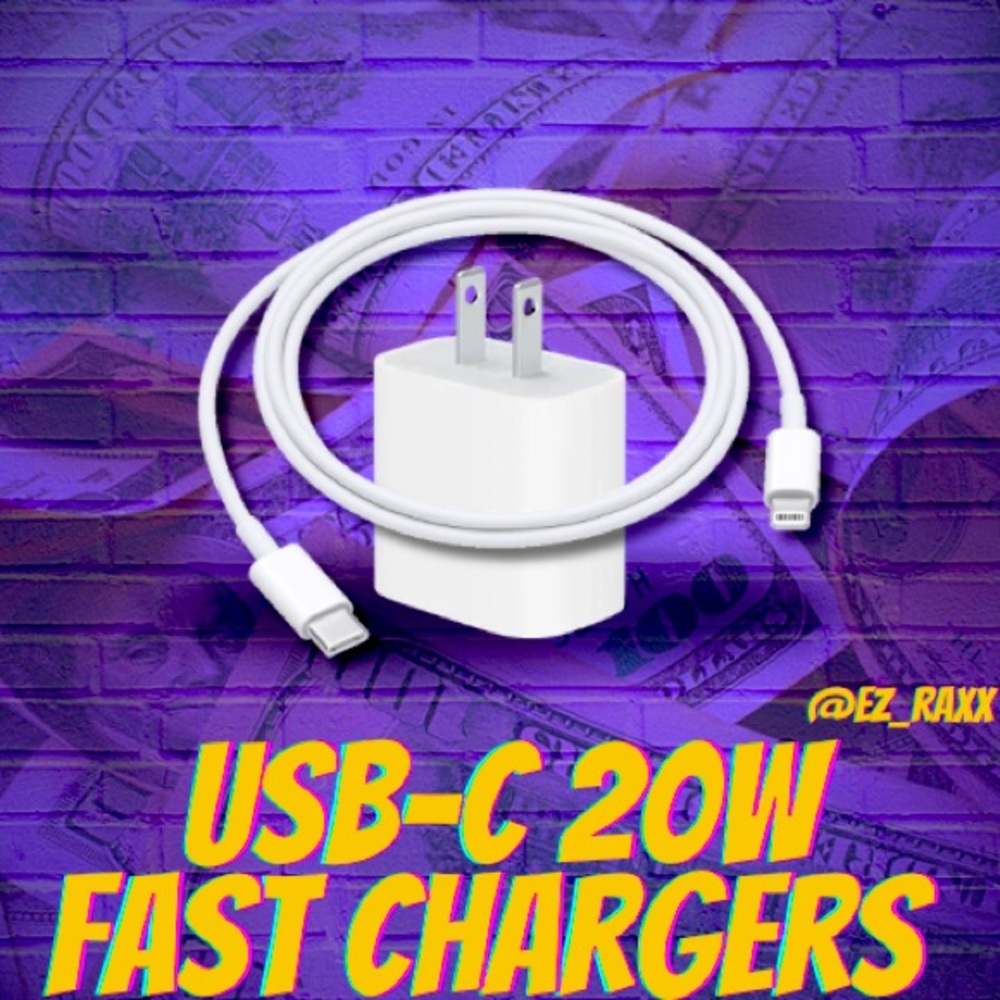 Apple USB-C to Lightning Cord With 20 W Adapter